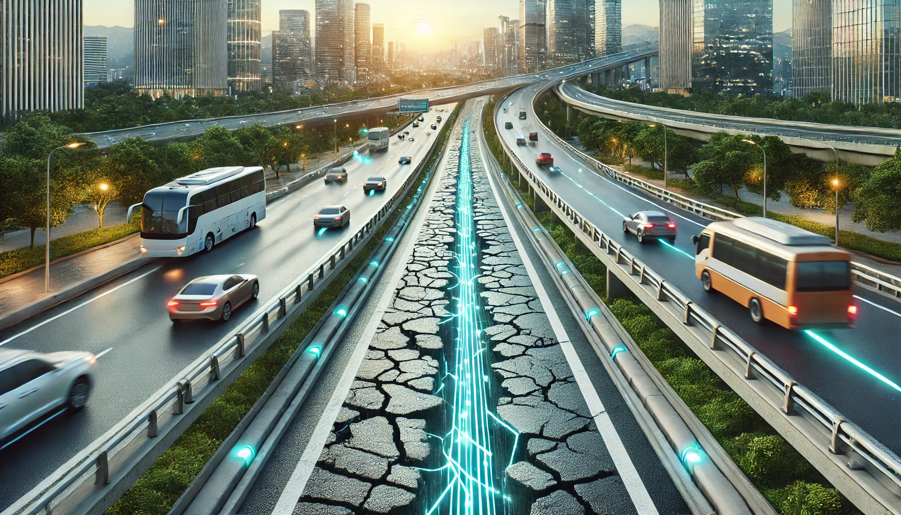 Self-Healing Roadways: Smart Materials for the Next Generation of Infrastructure